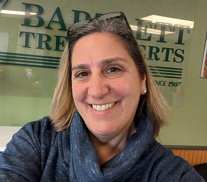 Jodi Schollaert, Administrative Coordinator serving the Burlington, VT office of Bartlett Tree Experts