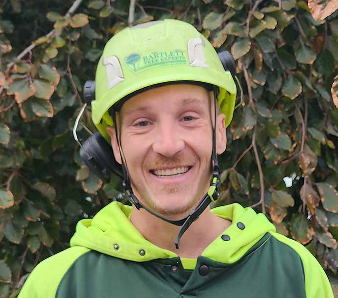 Joseph Davis, Local Office Safety Coordinator serving the Northampton, MA office of Bartlett Tree Experts