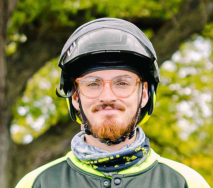 Layne Shaeffer, Local Office Safety Coordinator serving the Harrisburg, PA office of Bartlett Tree Experts